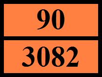 .6.1. Maakuljetus Vaaran tunnusnumero (Kemler-luku) : 90 luokittelukoodi (ADR) : M6 Oranssikilpi : Erityismääräykset (ADR) : 274, 335, 375, 601 Kuljetusluokka (ADR) : 3 Tunnelirajoitus (ADR) : E