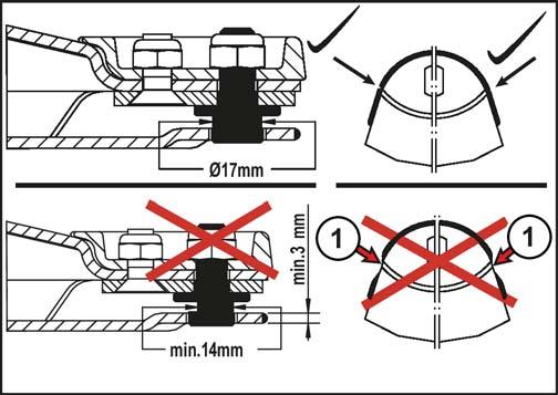 14 Huolto Teräpalkki 14.6 Terälautasten/teräkartioiden tarkastaminen/vaihtaminen KM000-041 14.