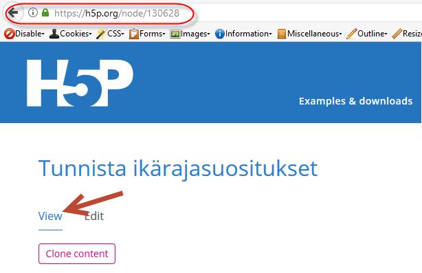 2.1.1 -sisällön linkittäminen ja upottaminen.org sivustolle tehty materiaali on erillinen saareke, joka ei ole oppimisalustaasi tai websivusi.