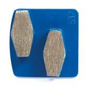 BAUTA DOUBLE SILVER #8/11 Tämä työkalu sisältää erittäin karkeat timantit pinnan hiomiseen ja sen puhdistamiseksi sementtiliimasta tai pinnoitteesta.