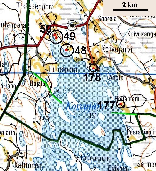 5 Yleiskartta: Koivujärven