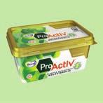 TUOTTEET JA RAVINTOSISÄLTÖ Becel ProActiv -levitteet lisätty kasvisteroleja Becel ProActiv -jogurttijuomat lisätty kasvisteroleja Becel ProActiv Gourmet 60 % -margariini margariini Becel ProActiv 35