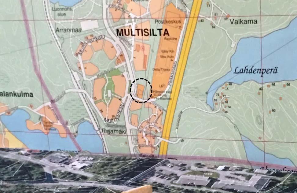 28 Tontin 6525-1 käyttötarkoituksen muutos asuinkerrostalojen korttelialueeksi ei ole voimassa olevan yleiskaavan mukaista.