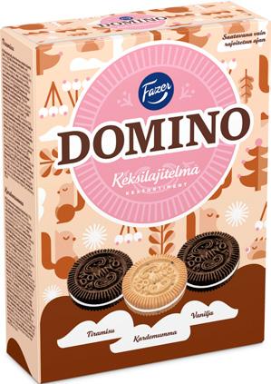okakuu Oktober Domino Talvilajitelma uudistuu EAN-koodi pysyy samana, tuotenumero muuttuu EAN-koden