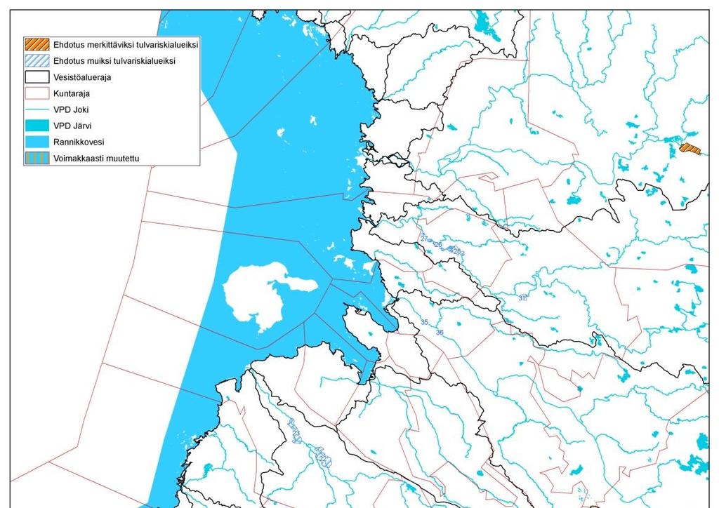 Liite 1 Palautteen huomioon ottaminen Palautteiden perusteella ELY-keskus poistaa Rantsilan ehdotuksestaan merkittäväksi tulvariskialueeksi.