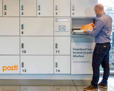lähettämiseen: Verkkokauppatoimitukset ja -palautukset Ruokakuljetukset Kirjeiden ja korttien lähettäminen