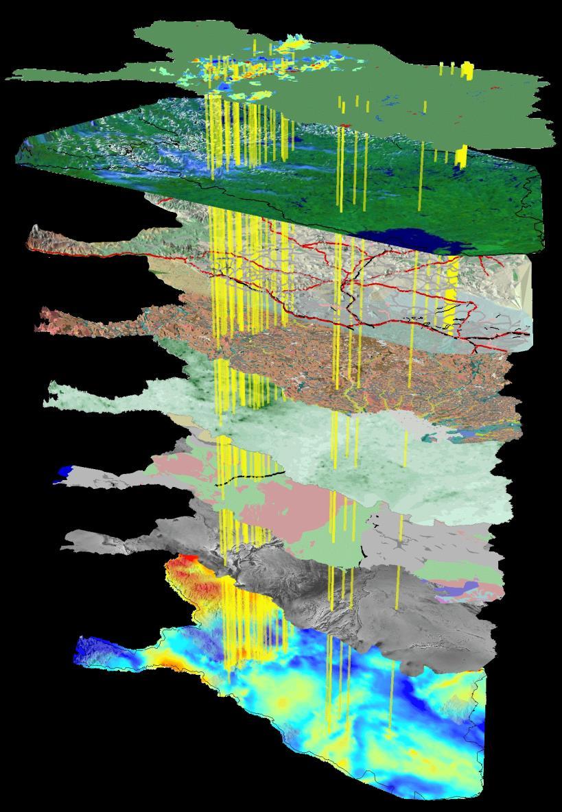 Taustaa menestykselliselle malminetsinnälle Maamme suotuinen geologia Systemaattinen geologinen, geokemiallinen ja