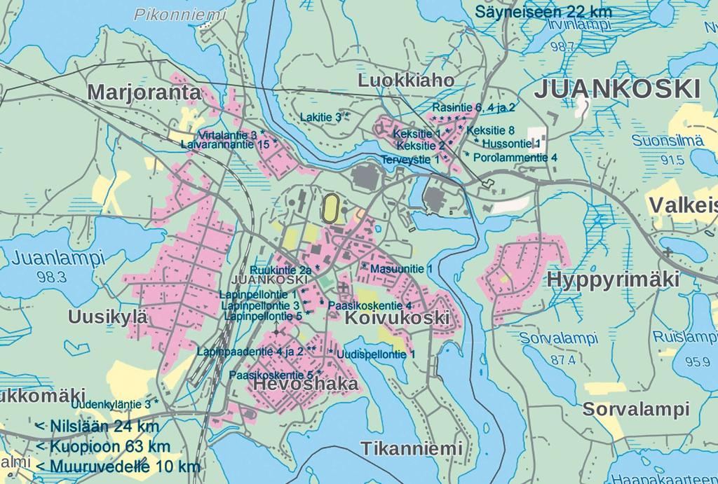 Nikulainen Juankoskelta 263 asuntoa Nikulle Juankosken kaupungista tuli osa Kuopion kaupunkia kuntaliitoksessa vuoden 2017 alussa.