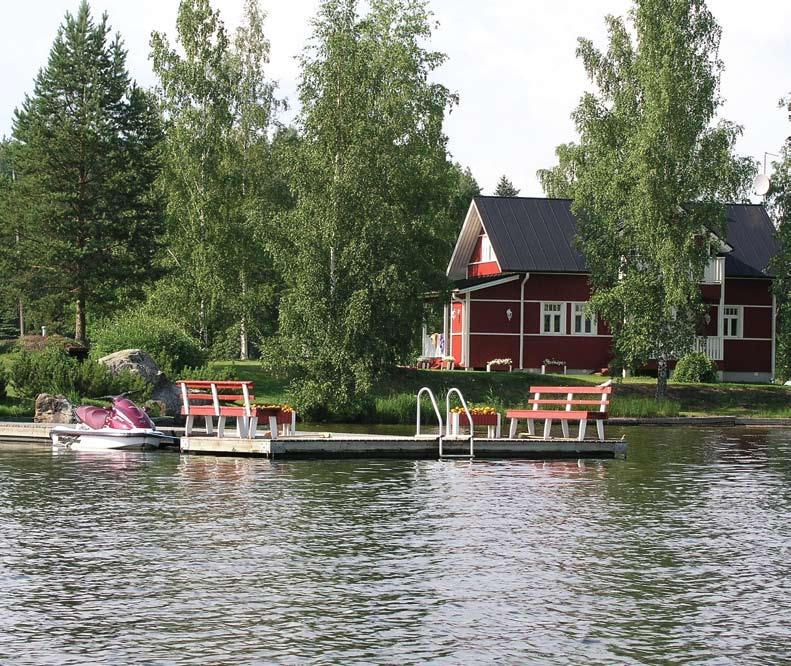 Millainen laituri Sinun rantaasi? * Kuvien laitureissa voi olla lisävarusteita.