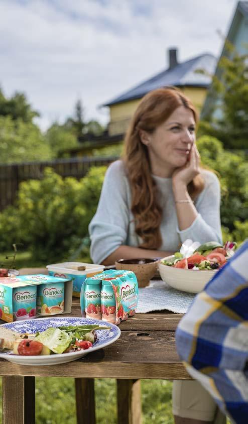 Uudistunut Benecol on terveellinen elämäntapabrändi Benecol-brändi