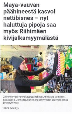 Haastattelut, ilmiöt ja henkilöt.