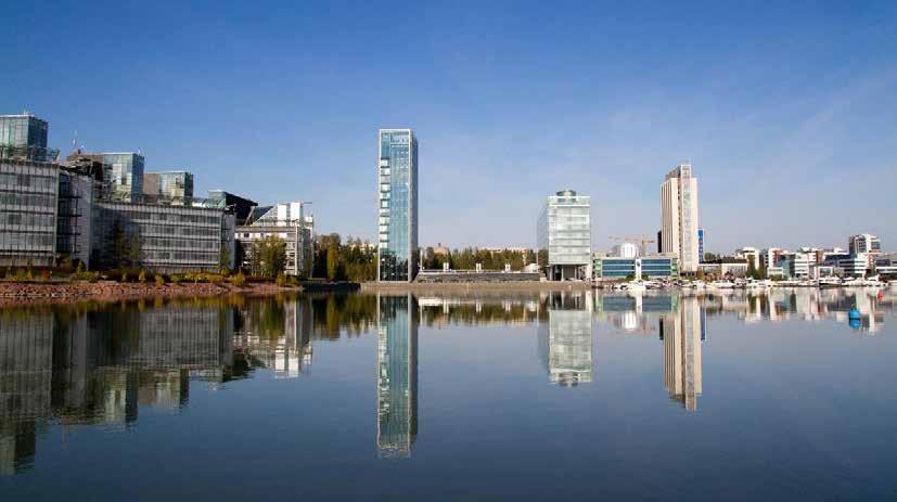 KEILANIEMI Keilaniemi muodostaa yhdessä Otaniemen kanssa Pohjois-Euroopan suurimman teknologian, innovaatioiden ja liike-elämän keskuksen.