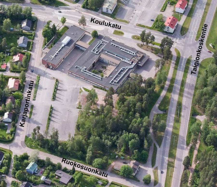 Mansikkalan koulun kortteli