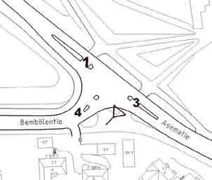 Liikennelaskennat 213 Asematie - Bembölentie 33 moottoriajoneuvoa / aht 1 moottoriajoneuvoa / iht 1 Valo-ohjaamaton Nopeusrajoitus 441 479 AHTK=,83 49 392 IHTK=,94 4 2 397 45 4 439 4 2 5 km/h AHT%=