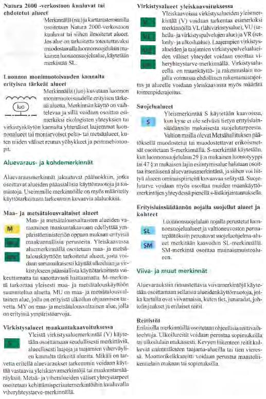 KAAVOITUSTA VARTEN LAADITTAVAT SELVITYKSET KAAVAMÄÄRÄYKSET JA
