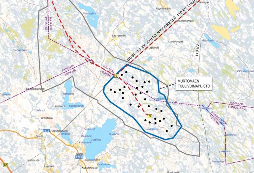 Pyhäntä, Kajaani ja Vieremä Pohjois-Pohjanmaa, Kainuu ja Pohjois-Savo Taustalla laaja