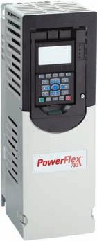 PowerFlex 753 PowerFlex 755 PowerFlex 753:n AC-asema PowerFlex 753 on ihanteellinen järjestelmä yleissovelluksissa, joissa tarvittava nopeus tai momentti on enintään 250 kw/350 hv.