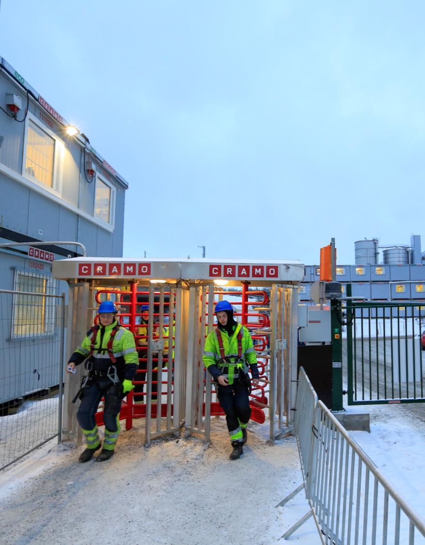 Oikean tiedon hyödyntäminen harmaan talouden torjunnassa Kaikkien työmaan työntekijöiden henkilöllisyys ja kansalaisuus tarkistettiin ennen työskentelyluvan saantia työmaalle Kaikilla