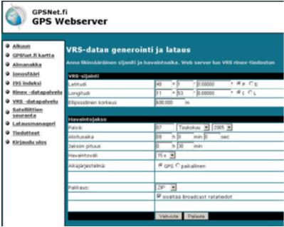 Laserkeilausprosessi käytännössä valmistellaan GPS laitteistot