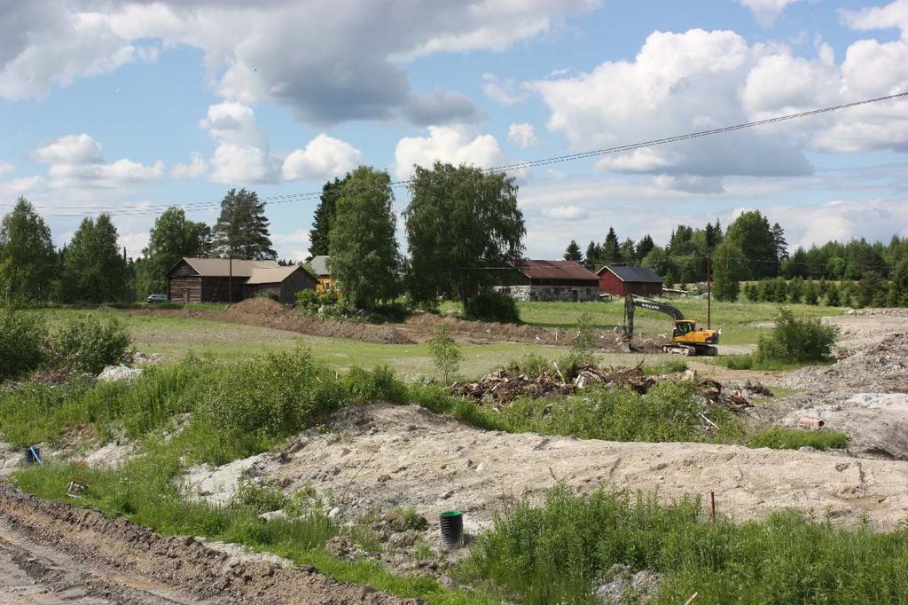 Yleiskuva tutkimusalueesta, kaakosta.