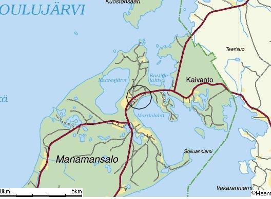 1 PERUS- JA TUNNISTETIEDOT 1.1 Tunnistetiedot Sijainti: Vaalan kunta, Manamansalo.