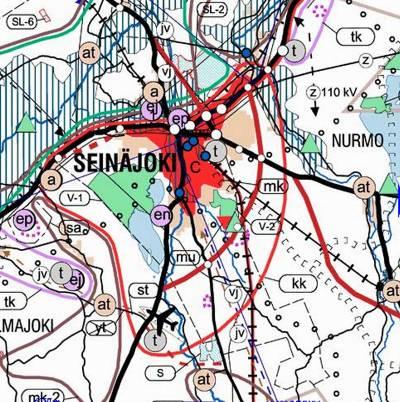 8(16) 3.2 Suunnittelutilanne 3.2.1 Kaava-aluetta koskevat suunnitelmat, päätökset ja selvitykset Kuva. Ote maakuntakaavasta Kuva.