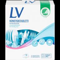 LV Astianpesuaine pesee astiat tehokkaasti, mutta on samalla hellävarainen käsille.