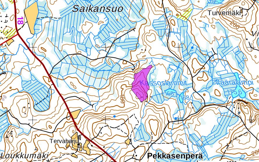 65 Kohde 8. 8 (20) Sijainti: Multia, Pekkasenperä Koordinaatit: 6927574 383505 Istutettu puulaji: Mänty 2200 kpl/ha Koko: 8.