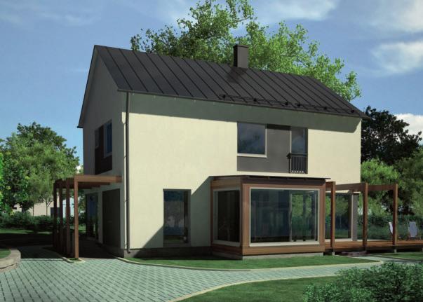 Jämerä Kaupunki SUUTARILA 4 h + k 172,5 m² Huoneistoala 137 m² Suutarila on selkeälinjainen omakotitalo. Sisääntulokerroksessa on yhtenäinen olohuone, ruokailutila ja keittiö.