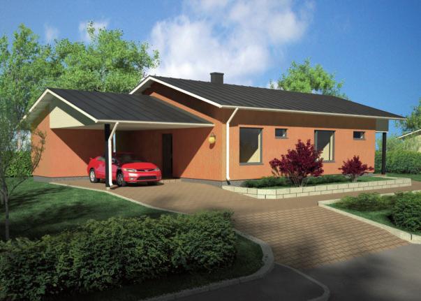 Jämerä Moderni VINCENT 3 h + k 127,5 m² Huoneistoala 101,0 m² Vincentin arkkitehtuurissa korostuvat ajattoman selkeät muodot ja käytännöllinen pohjaratkaisu.