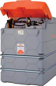automaattipistoolilla 501516139 Tankkauskärry Cemo Diesel, 100 l Sähk. tankkauspumppu 12 V Automaattipistooli Koko: 100 x 59 x 43 cm Paino n.
