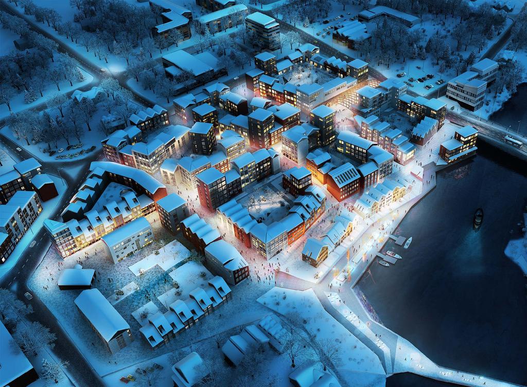 Lundén Architecture Company Lähtötilanne: Ideasuunnitelma Ideasuunnitelmassa Valkeakosken linja-autoaseman liike- ja toimistokorttelien tilalle sijoittui pienimittakaavaista kaupunkimaista