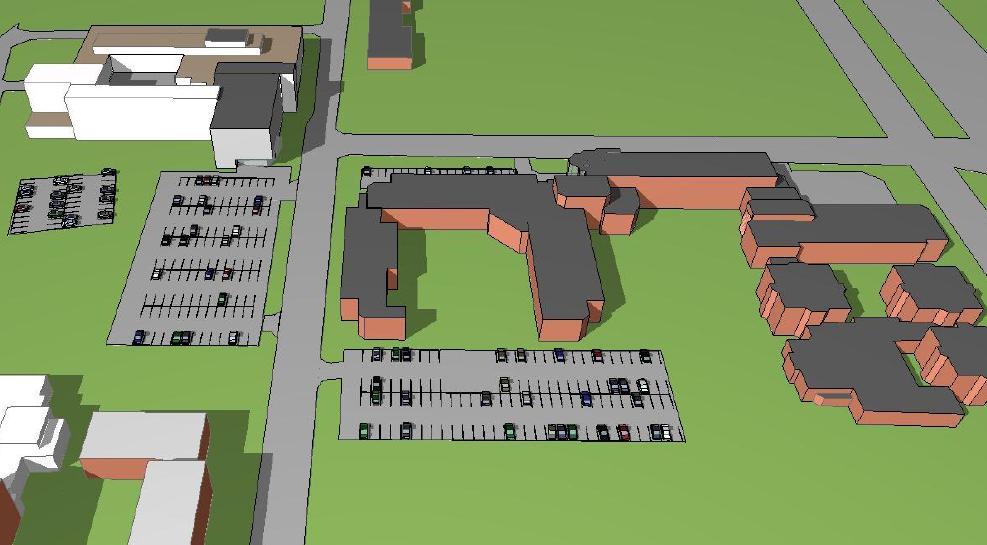 KÄYTETTÄVISSÄ OLEVAT TILAT JA PINTA-ALAT 1.KRS 375 m2 3.KRS 976 M2 PK 800 m2 1.