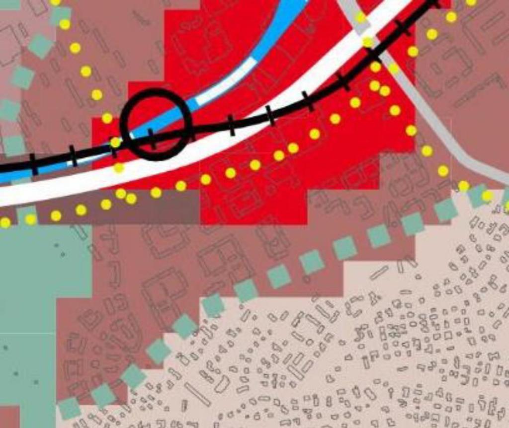 Liike- ja palvelukeskusta C1 Kantakaupunki C2 Lähikeskusta C3 Asuntovaltainen alue A1 Asuntovaltainen