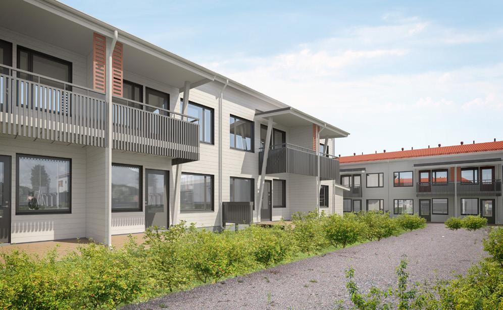 Erikokoisia asuntoja monenlaisiin tarpeisiin Sundsberginkuja 1:n asumisoikeuskohteessa on huomioitu erilaiset asumistarpeet. Valittavana on asuntoja yksiöstä neliöön, kooltaan 41 85 m².