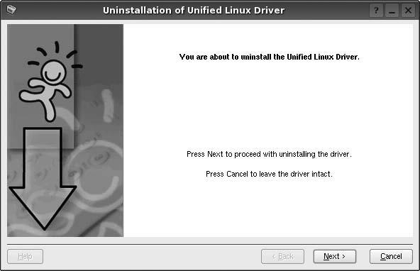 jonka voi avata järjestelmävalikosta tai ohjaimen sovelluksista, kuten Unified Driver Configurator.