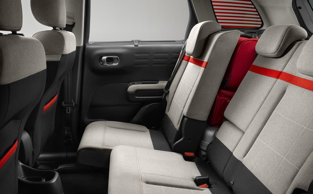 MUUNNELTAVUUS VERTAANSA VAILLA CITROËN C3 AIRCROSSIN muunneltavuus on vertaansa