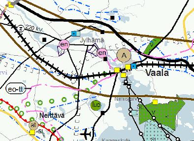 Suunnittelun lähtökohdat, kaavoitustilanne Alueella on voimassa Kainuun maakuntakaava 2020, joka on hyväksytty Ympäristöministeriössä 2.4.2009.