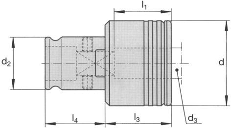 .. M14 - M33 11-28 3 72 48 48 44 41 55,5 45 Pikavaihtopitimet suurille kierretapeille BILZ WESK.