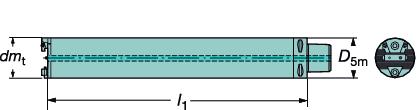 CoroTurn nternal machining oring bars and exchangeable cutting heads Sisäpuolinen koneistus sorvauspuomit ja vaihdettavat teräpäät -pikavaihtojärjestelmä Vaimennetut Coromant Capto -sorvauspuomit