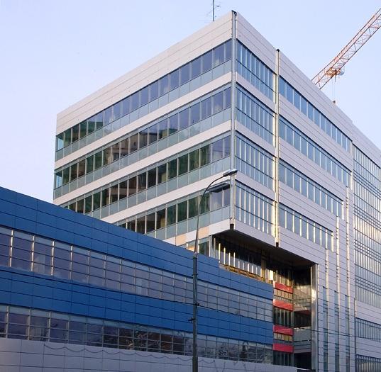 Etmia II & III-toimistotalo, Moskova 2009 SRV:n kehittämä toimistohanke Moskovaan sijainti Prospekt Mira metroaseman vieressä,