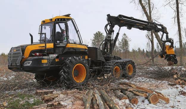 Nosturin pumppu Harvesteripään pumppu Mittalaitejärjestelmä Harvesteripää Nosturi Tavallisimman kokoonpanon omapaino 210 kw 145 cm 3 190 cm 3 Opti4G H6, H7, H7euca,