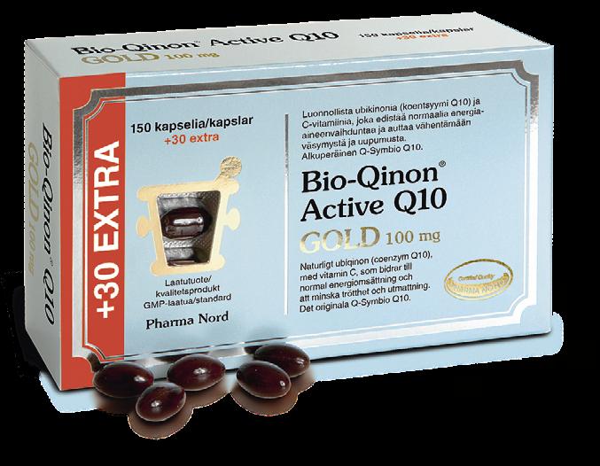 BIO-QINON Q10 GOLD 100 MG Johtava