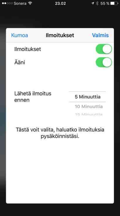 Kun kuljettaja pysäköi autonsa, NEEDIT pysäköintikiekko toimii automaattisesti.