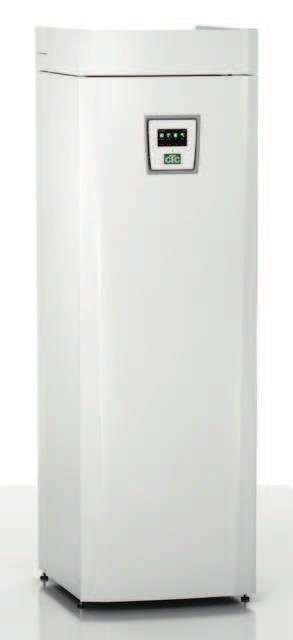 Asennus Käyttöönotto Energyl ex - EcoSol CTC EcoHeat ja CTC EcoZenith i250 H/L sisältävät 223 l vettä sekä kerroslevyn ja aurinkoliitännän.