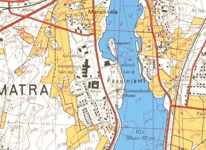 Suunnittelualuetta vuoden 1972