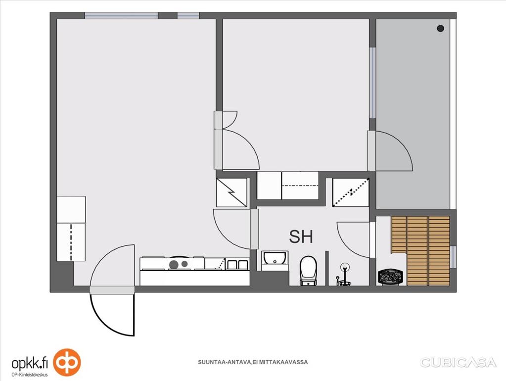 Muut tiedossa olevat korjaustarpeet: - Muut tiedot taloyhtiön kunnosta: Tontin pinta-ala: 3 987 m² Tontin omistus: Oma Asuin- ja liikehuoneistot yht.