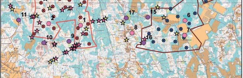 6 Aktiivikartoituksessa havaittiin toukokuun lopulla 28 pohjanlepakkoa. Havainnot ajoittuivat kello 00:25 02:19 välille.