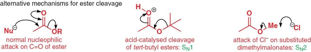 β-karbonyylit Dekarboksyloidaan esteri/happo