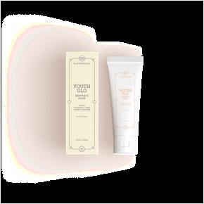 PRODUCT RANGE 3 SUPERMOOD YOUTH GLO GIVES YOU A RADIANCE AND GLOW, AS YOU GO! Youth Glo products provide the adult body with a much-needed vitality, energy, and youthful skin glow.
